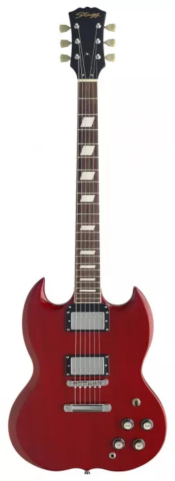Stagg G 300 TCH gitara elektryczna, kolor transparent cherry Stagg G 300 TCH gitara elektryczna, kolor transparent cherry