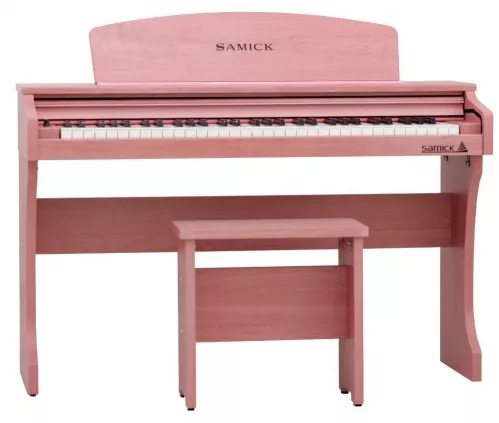 Samick Kids 61 PK - pianino cyfrowe z ławą, kolor różowy Samick Kids 61 PK - pianino cyfrowe z ławą, kolor różowy