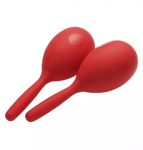 Stagg MRP 19 RD marakasy plastikowe 19cm Stagg MRP 19 RD marakasy plastikowe 19cm