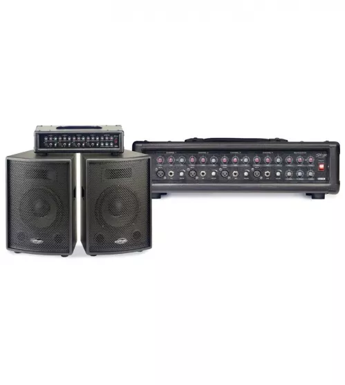 Stagg PA 4/200 zestaw nagłośnieniowy 2 x 75 Watt Stagg PA 4/200 zestaw nagłośnieniowy 2 x 75 Watt