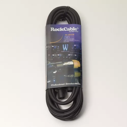 RockCable przewód głośśnikowy - lockable coaxial plug, 2-pin, 6 m / 19.7 ft. RockCable przewód głośśnikowy - lockable coaxial plug, 2-pin, 6 m / 19.7 ft.