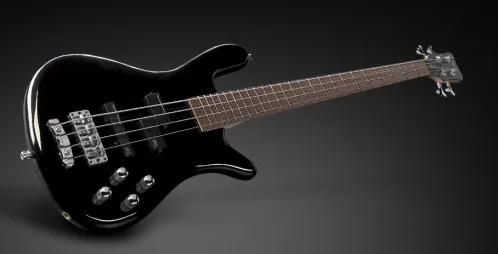 RockBass Streamer LX 4-String, Black Solid High Polish, Active, Fretted gitara basowa RockBass Streamer LX 4-String, Black Solid High Polish, Active, Fretted gitara basowa