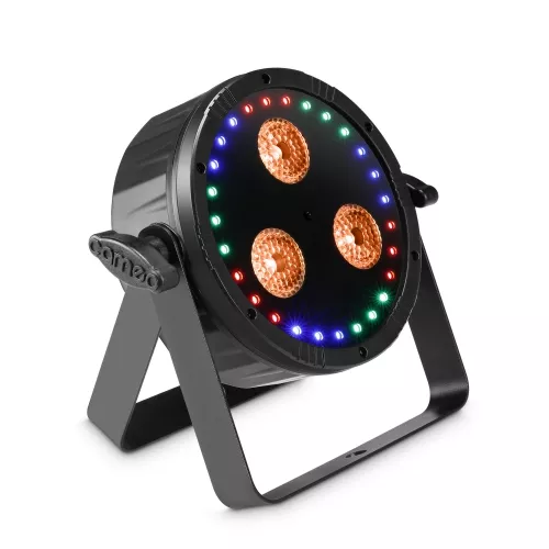 Cameo FLAT STAR - Flat 2-in-1 RGBWA+ UV PAR Light with RGB Ring Cameo FLAT STAR - Flat 2-in-1 RGBWA+ UV PAR Light with RGB Ring
