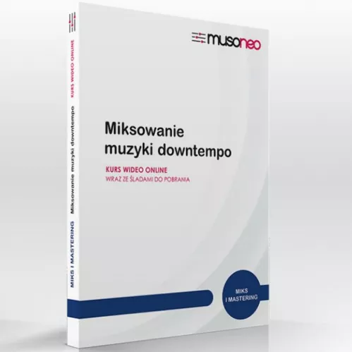Musoneo Miksowanie muzyki Downtempo - kurs video PL, wersja pudełkowa Musoneo Miksowanie muzyki Downtempo - kurs video PL, wersja pudełkowa