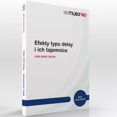 Musoneo Efekty typu delay i ich tajemnice - kurs video PL, wersja pudełkowa Musoneo Efekty typu delay i ich tajemnice - kurs video PL, wersja pudełkowa