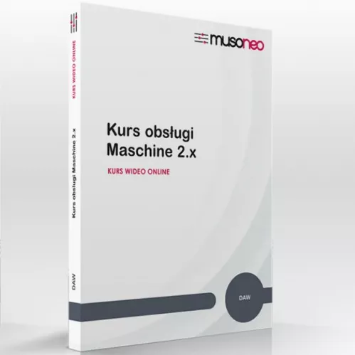 Musoneo Kurs obsługi Maschine 2.X - kurs video PL, wersja pudełkowa Musoneo Kurs obsługi Maschine 2.X - kurs video PL, wersja pudełkowa