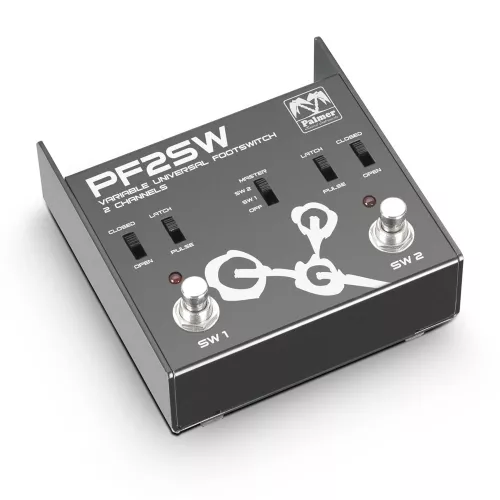 Palmer MI F2 SW uniwersalny, 2-kanałowy przełącznik nożny, footswitch Palmer MI F2 SW uniwersalny, 2-kanałowy przełącznik nożny, footswitch