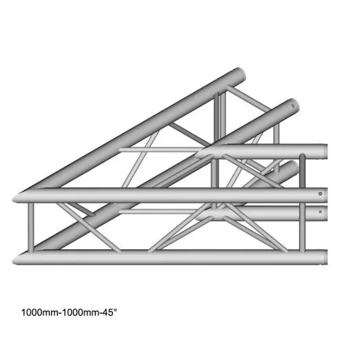 DuraTruss DT 34/2-C19-L45 element konstrukcji aluminiowej, narożnik 45st DuraTruss DT 34/2-C19-L45 element konstrukcji aluminiowej, narożnik 45st