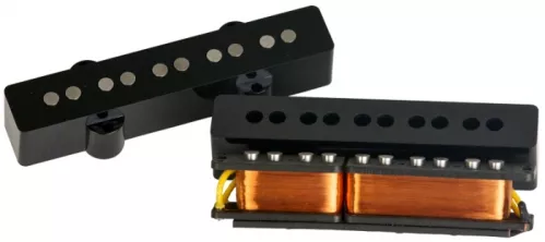 Aguilar 5J-HC przetwornik do gitary basowej typu Jazz Bass, 5-strunowy, noiseless, set Aguilar 5J-HC przetwornik do gitary basowej typu Jazz Bass, 5-strunowy, noiseless, set