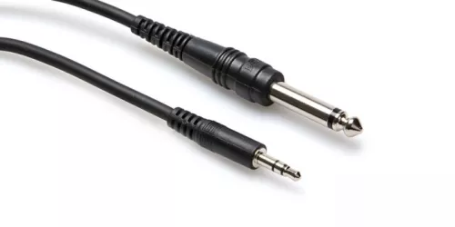 Hosa CMP-105 kabel TS 6.35mm - TRS 3.5mm, 1.5m Hosa CMP-105 kabel TS 6.35mm - TRS 3.5mm, 1.5m