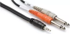 Hosa CMP-153 kabel breakout TRS 3.5 - 2 x TS 6.35, 0.91m Hosa CMP-153 kabel breakout TRS 3.5 - 2 x TS 6.35, 0.91m
