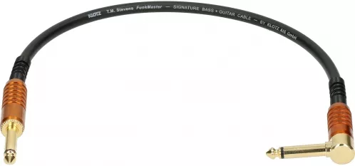 Klotz kabel gitarowy do efektów 0,6m Klotz kabel gitarowy do efektów 0,6m