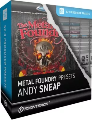 Toontrack Metal Foundry Presets - Andy Sneap Presety przygotowane przez Andy′iego Sneap′a Toontrack Metal Foundry Presets - Andy Sneap Presety przygotowane przez Andy′iego Sneap′a