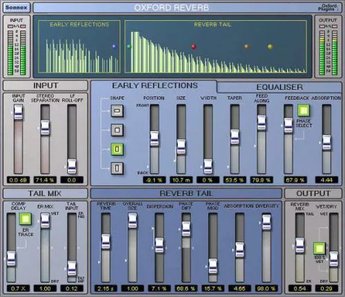 Sonnox REVERB Native plugin Sonnox REVERB Native plugin
