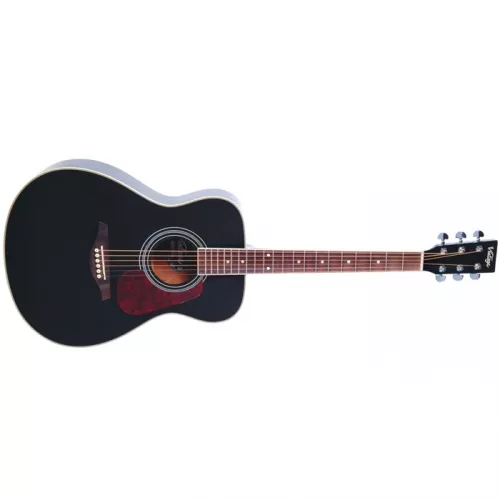 Vintage V300BK gitara akustyczna, solid top, black Vintage V300BK gitara akustyczna, solid top, black