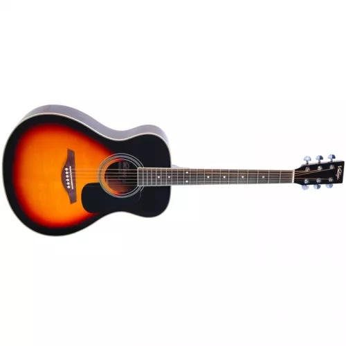 Vintage V300VSB gitara akustyczna, solid top, Sunburst Vintage V300VSB gitara akustyczna, solid top, Sunburst