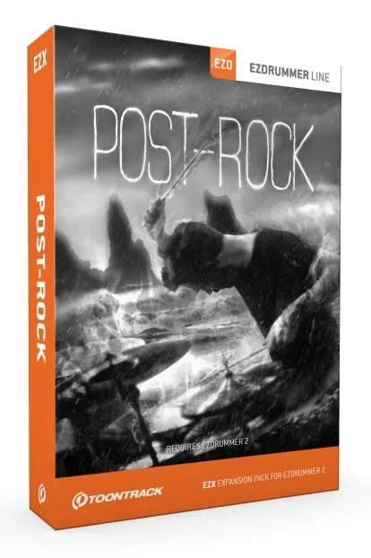 Toontrack Post-Rock EZX 4 kompletne zestawy perkusji Toontrack Post-Rock EZX 4 kompletne zestawy perkusji