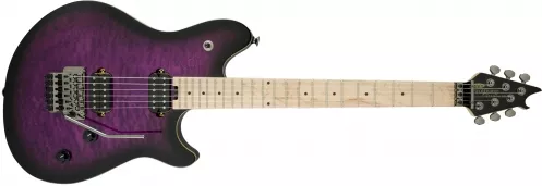 EVH Wolfgang WG Standard, Quilt Maple Top, Maple Fingerboard, Transparent Purple Burst gitara elektryczna EVH Wolfgang WG Standard, Quilt Maple Top, Maple Fingerboard, Transparent Purple Burst gitara elektryczna