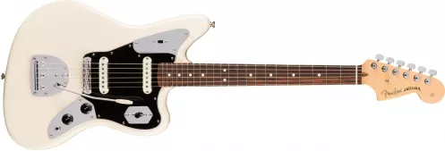 Fender American Pro Jaguar Rosewood Fingerboard, Olympic White gitara basowa Fender American Pro Jaguar Rosewood Fingerboard, Olympic White gitara basowa