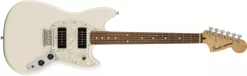 Fender Mustang 90, Pau Ferro Fingerboard, Olympic White gitara elektryczna Fender Mustang 90, Pau Ferro Fingerboard, Olympic White gitara elektryczna