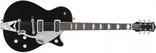Gretsch G6128T-GH George Harrison Signature Duo Jet with Bigsby Rosewood Fingerboard, Black gitara elektryczna Gretsch G6128T-GH George Harrison Signature Duo Jet with Bigsby Rosewood Fingerboard, Black gitara elektryczna