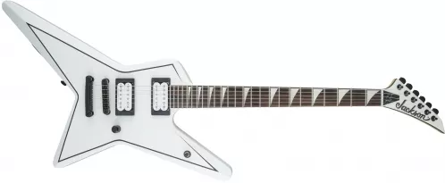 Jackson X Series Signature Gus G. Star, Rosewood Fingerboard, Satin White with Black Pinstripes gitara elektryczna Jackson X Series Signature Gus G. Star, Rosewood Fingerboard, Satin White with Black Pinstripes gitara elektryczna