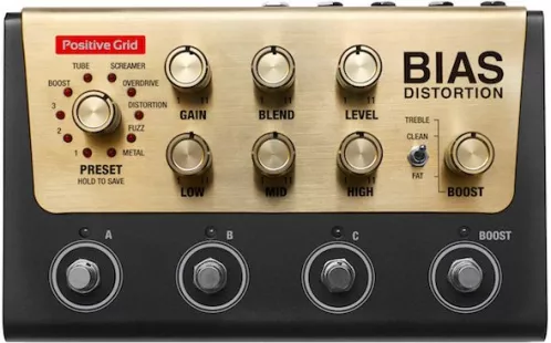 Positive Grid Bias Distortion Pro efekt gitarowy Positive Grid Bias Distortion Pro efekt gitarowy