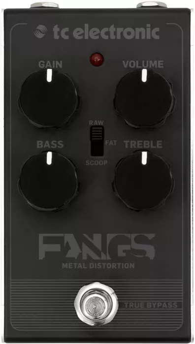 TC electronic TC Fangs Metal Distortion efekt do gitary TC electronic TC Fangs Metal Distortion efekt do gitary