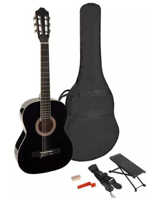 Martinez MTC 244 PB Black natural gitara klasyczna + pokrowiec Martinez MTC 244 PB Black natural gitara klasyczna + pokrowiec