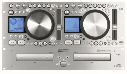 DAP Audio D1140S podwójny odtwarzacz CD, scratch, srebrny DAP Audio D1140S podwójny odtwarzacz CD, scratch, srebrny