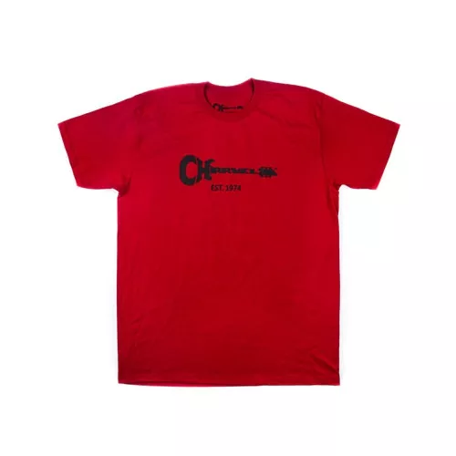 Charvel Guitar Logo Tee, Red, XL koszulka Charvel Guitar Logo Tee, Red, XL koszulka