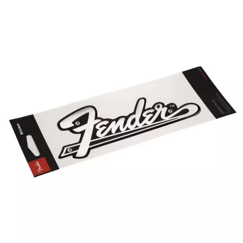 Fender Amp Logo 3D Sticker naklejka Fender Amp Logo 3D Sticker naklejka