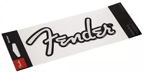 Fender Logo 3D Sticker naklejka Fender Logo 3D Sticker naklejka