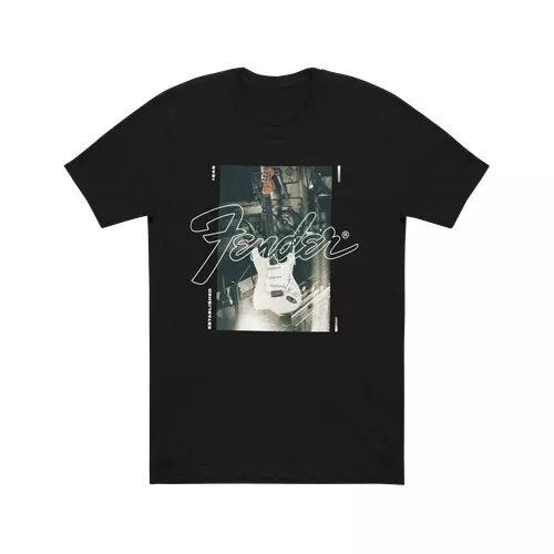 Fender Stratocaster Menís T-Shirt, Black, M koszulka Fender Stratocaster Menís T-Shirt, Black, M koszulka