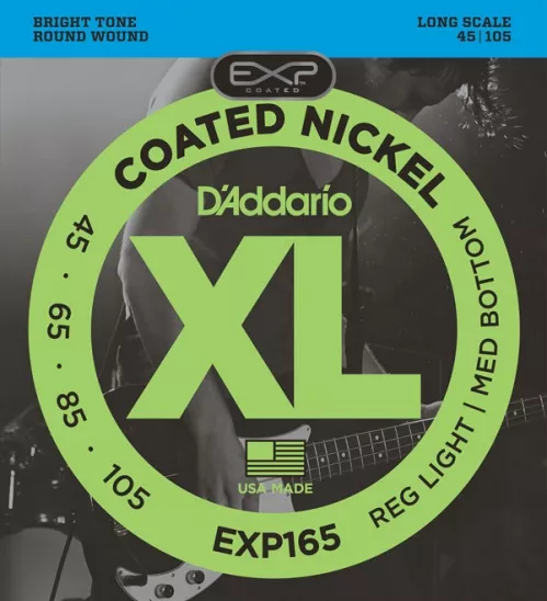 D′Addario EXP 165 struny do gitary basowej 45-105 - WYPRZEDAŻ D′Addario EXP 165 struny do gitary basowej 45-105 - WYPRZEDAŻ