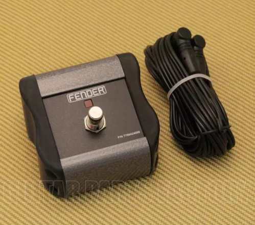 Fender 1-przyciskowy footswitch do wzmacniacza gitarowego Fender 1-przyciskowy footswitch do wzmacniacza gitarowego