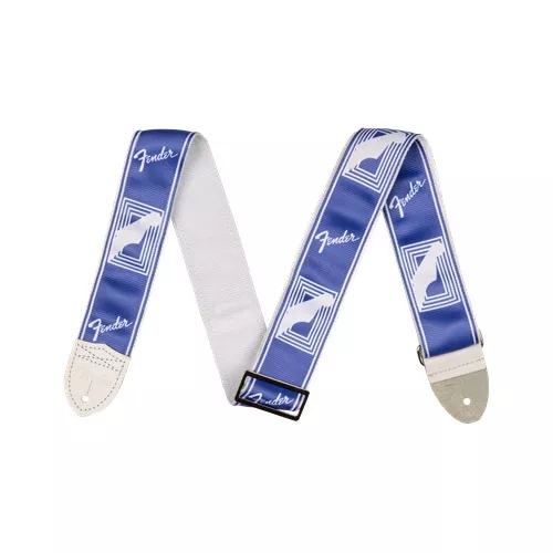 Fender 2″ Monogrammed Strap, Lake Placid Blue pasek gitarowy Fender 2″ Monogrammed Strap, Lake Placid Blue pasek gitarowy