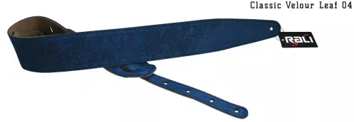 Rali Classic Velour Leaf 04 pasek gitarowy skórzany Rali Classic Velour Leaf 04 pasek gitarowy skórzany