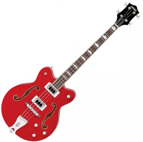 Gretsch G5442BDC Electromatic Hollow Body 30.3″ Short Scale Bass, Rosewood Fingerboard, Transparent Red gitara elektryczna Gretsch G5442BDC Electromatic Hollow Body 30.3″ Short Scale Bass, Rosewood Fingerboard, Transparent Red gitara elektryczna