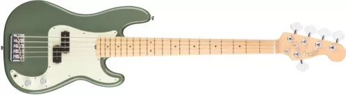 Fender American Pro Precision Bass V, Maple Fingerboard, Antique Olive gitara basowa Fender American Pro Precision Bass V, Maple Fingerboard, Antique Olive gitara basowa