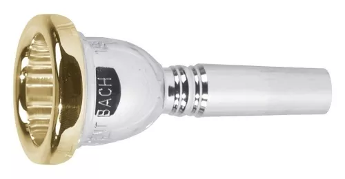 Bach (712826GR) Ustnik do puzonu basowego i tenorowego Standard Seria 341 6 1/2AL gold rim Bach (712826GR) Ustnik do puzonu basowego i tenorowego Standard Seria 341 6 1/2AL gold rim