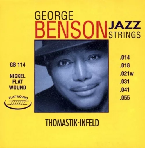 Thomastik (676656) pojedyńcza Struna do gitary elektrycznej George Benson Jazz Guitar .053fw Thomastik (676656) pojedyńcza Struna do gitary elektrycznej George Benson Jazz Guitar .053fw