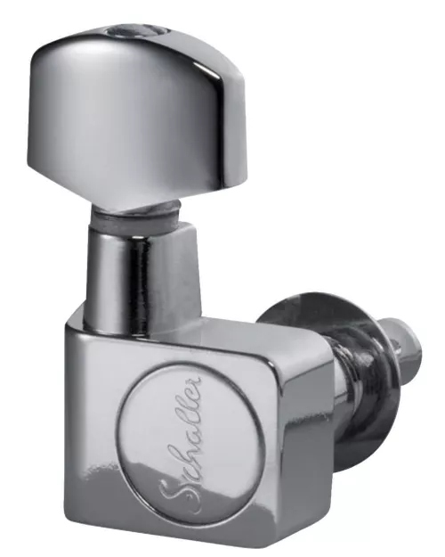 Schaller (SC501068) Klucze gitarowe F-Series Standard 6 lewych Ruthenium Schaller (SC501068) Klucze gitarowe F-Series Standard 6 lewych Ruthenium