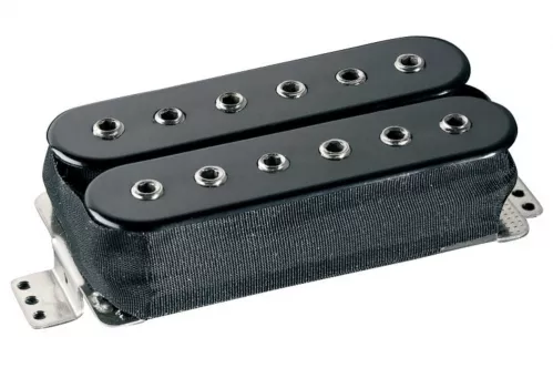 Schaller (SC900664) Przetwornik do gitar elektrycznych 2 w 1 B HumbuckerPozycja mostka Zebra Schaller (SC900664) Przetwornik do gitar elektrycznych 2 w 1 B HumbuckerPozycja mostka Zebra