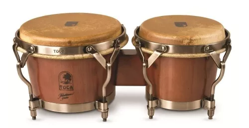 Toca (TO802146) Bongo Traditional Series Dark Walnut / Nickel Toca (TO802146) Bongo Traditional Series Dark Walnut / Nickel