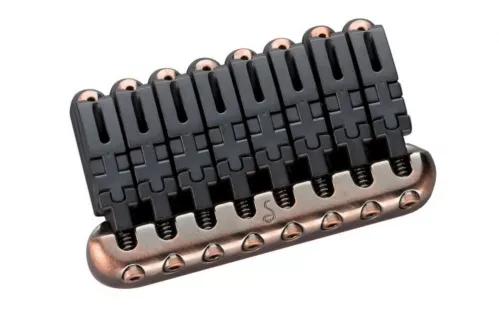 Schaller (SC530708) Mostek do gitary elektrycznej Hannes 8 Ruthenium Schaller (SC530708) Mostek do gitary elektrycznej Hannes 8 Ruthenium