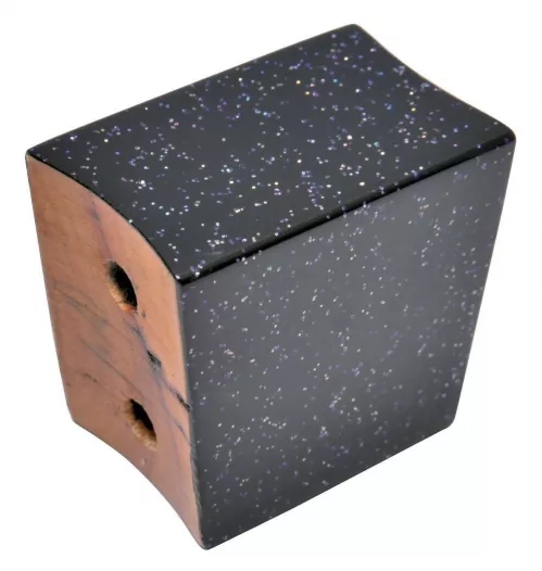 Latin Percussion Middle block - Bongo Comfort Curve 7″ & 8 1/2″ Black Holo Skarkle Latin Percussion Middle block - Bongo Comfort Curve 7″ & 8 1/2″ Black Holo Skarkle