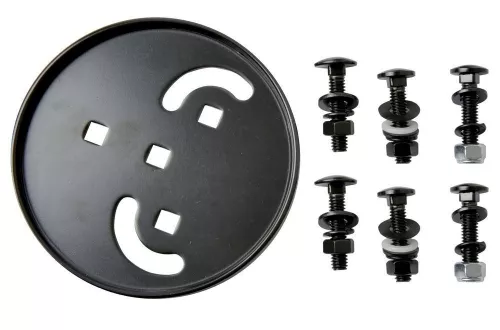 Latin Percussion Akcesoria do hardware & części zamienne Płyta centralna - LP638 Futurelite Conga Basket Stand Czarny, lakierowany proszkowo Latin Percussion Akcesoria do hardware & części zamienne Płyta centralna - LP638 Futurelite Conga Basket Stand Czarny, lakierowany proszkowo