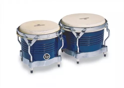 Latin Percussion Bongo Matador Wood Blue Latin Percussion Bongo Matador Wood Blue