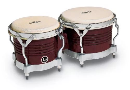 Latin Percussion Bongo Matador Wood Almond Brown Latin Percussion Bongo Matador Wood Almond Brown